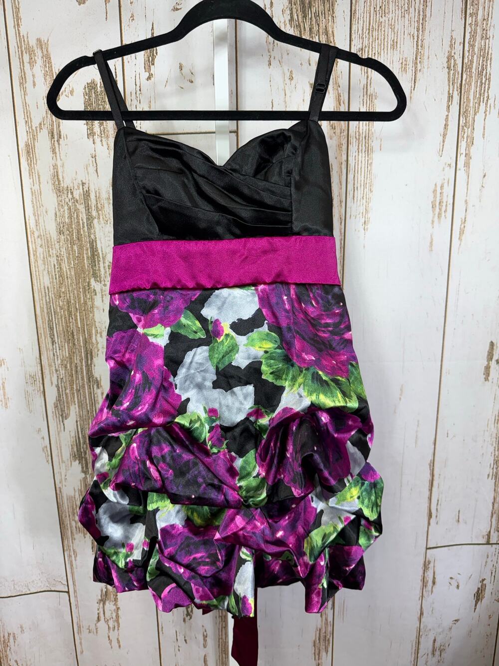 A. Byer, Mini Floral Homecoming Dress. Size 9. In good used condition!